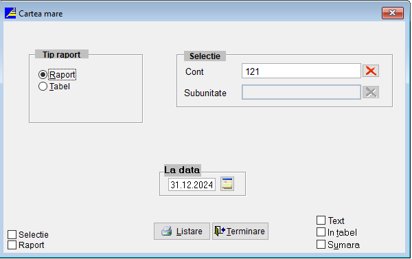 Rapoarte Cartea Mare